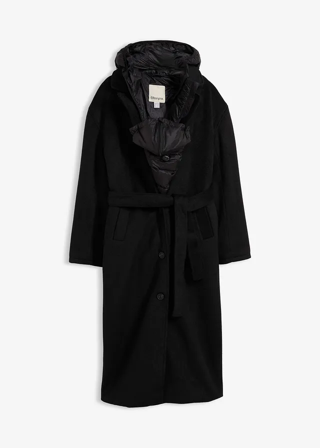 Manteau de grossesse 6-en-1 avec fonction portage et gilet sans manches détachable