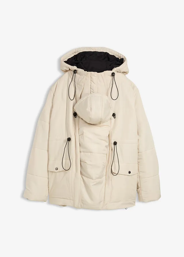Parka de grossesse 6-en-1 avec gilet polaire détachable