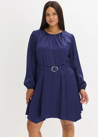 Mini jurk, Kleur: donkerblauw