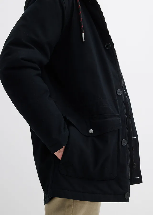 Parka d’hiver avec doublure peluche • noir • product-page.page-title-suffix