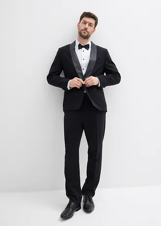 Chemise et nœud papillon (ens. 2 pces) • blanc • Boutique bonprix