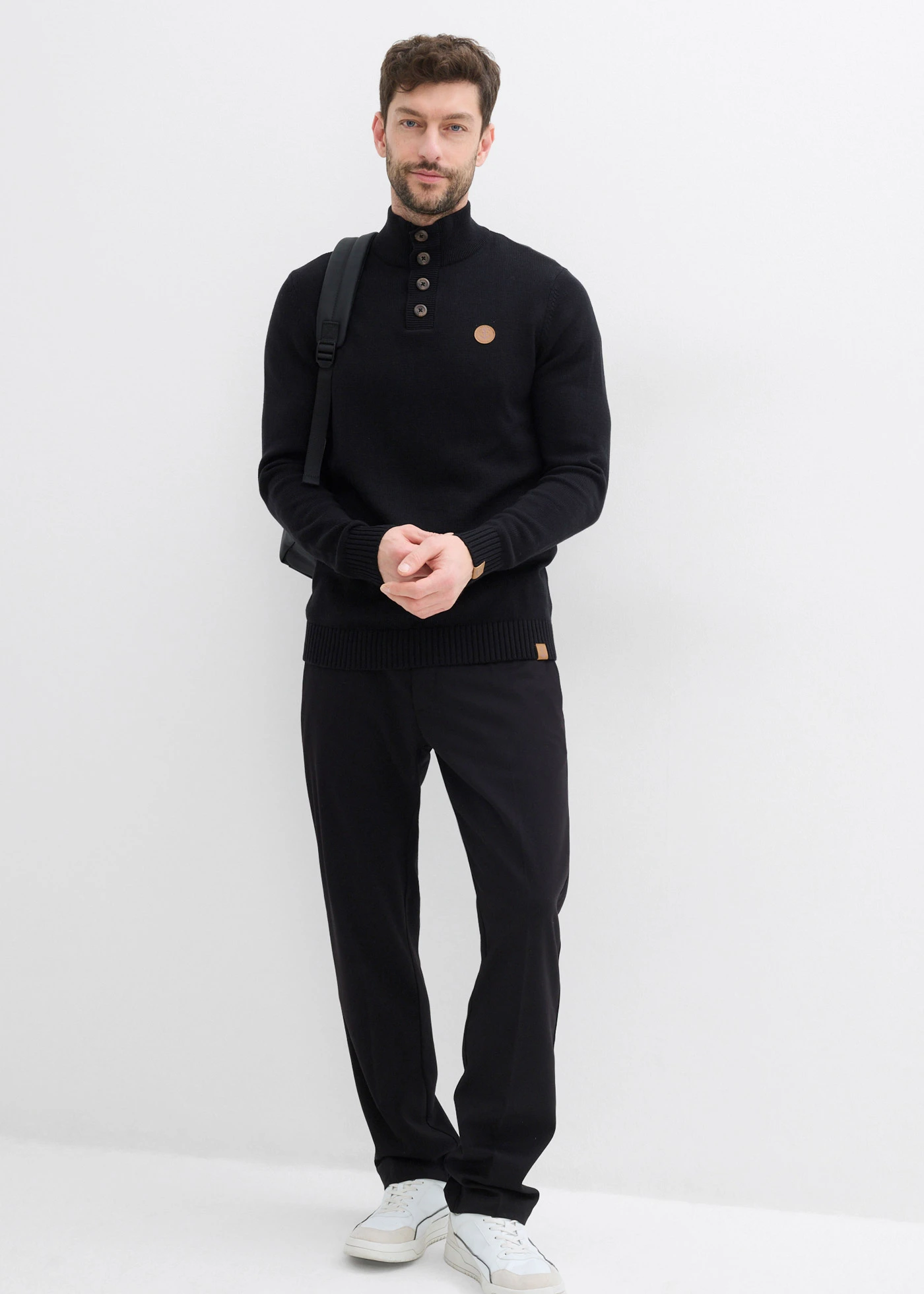 Pull camionneur • noir • Boutique bonprix