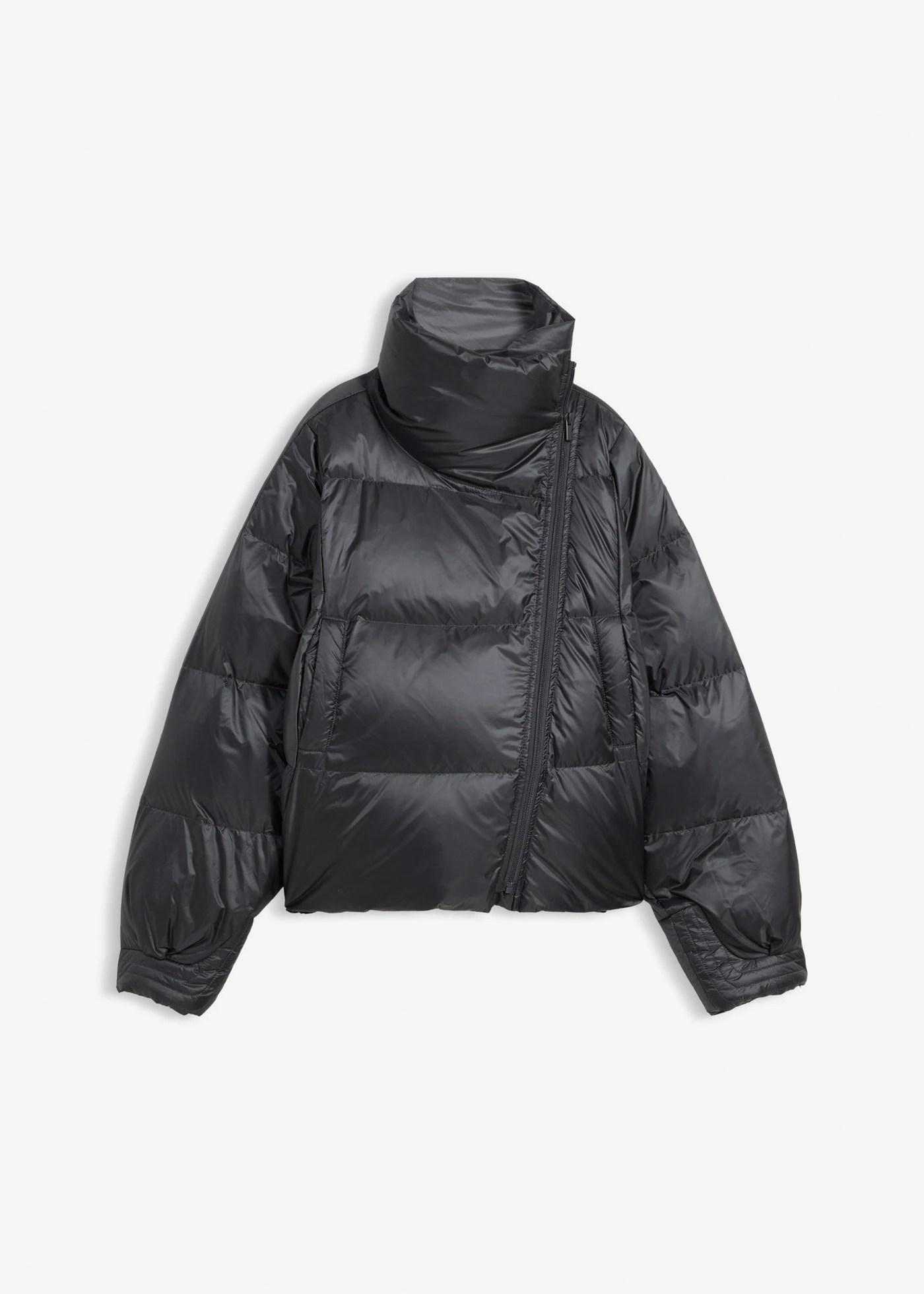 Péřová bunda s recyklovaným prachovým peřím, voděodolná • antracitová • bonprix obchod