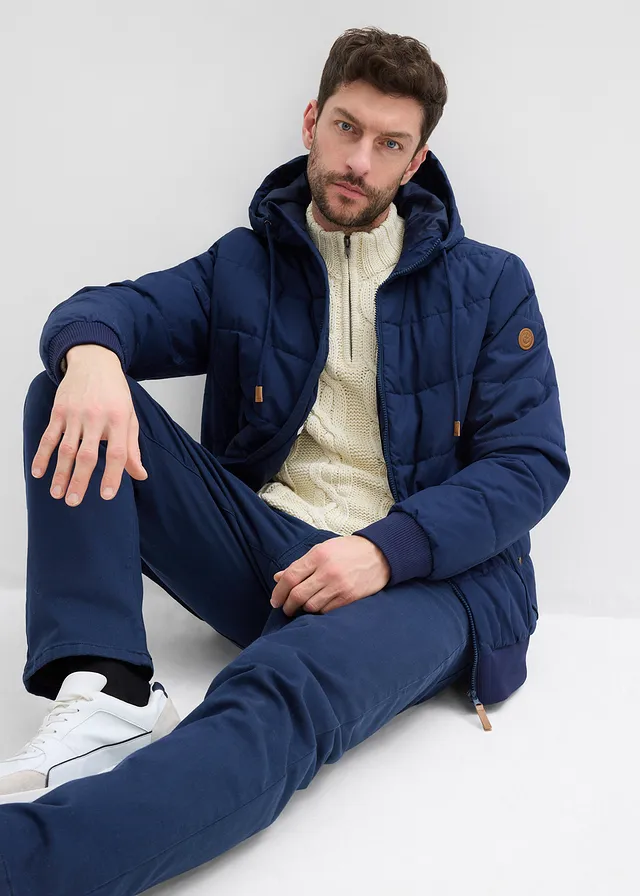 Veste matelassée style blouson • bleu foncé • product-page.page-title-suffix