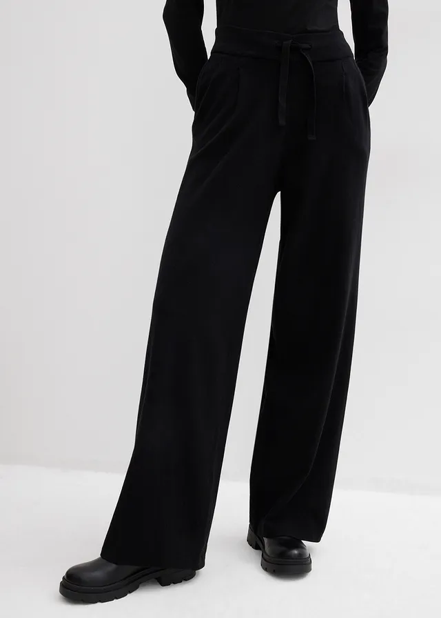Pantalon en maille douce • noir • product-page.page-title-suffix