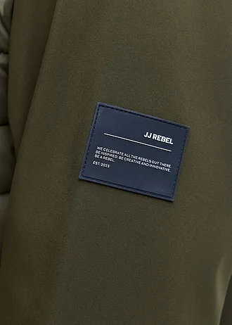 JJ REBEL hybride jas • donkerolijfgroen • bonprix online shop