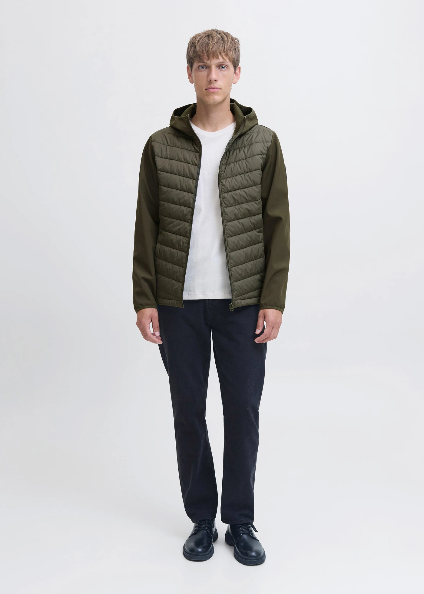 JJ REBEL hybride jas • donkerolijfgroen • bonprix online shop