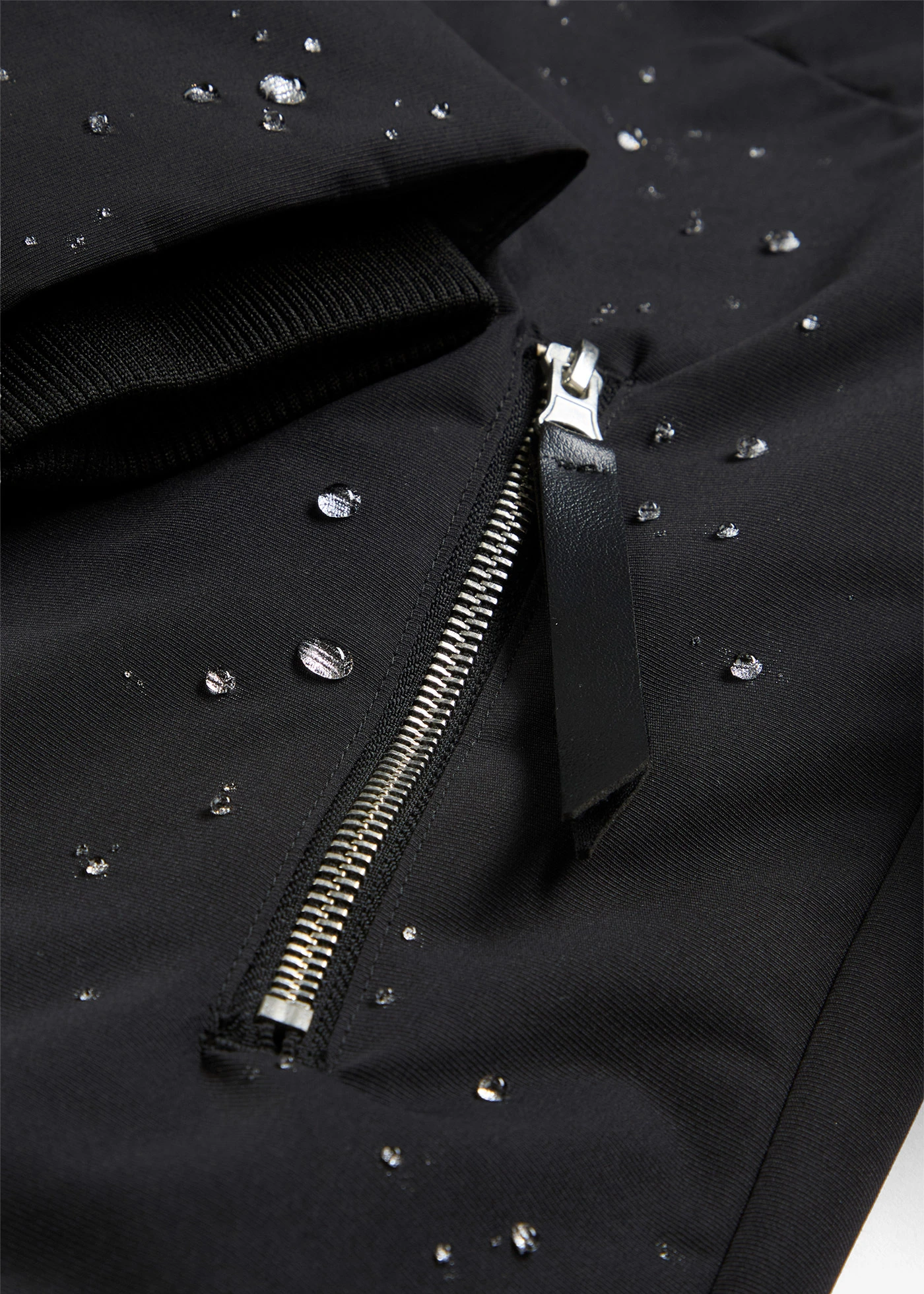 Waterafstotende, lange outdoor jas in 2-in-1 look • zwart • bonprix online shop