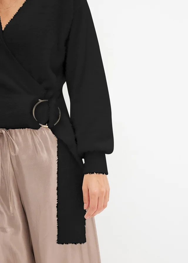 Pull cache-cœur avec accessoire • noir • product-page.page-title-suffix