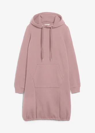 Robe sweat en coton mélangé