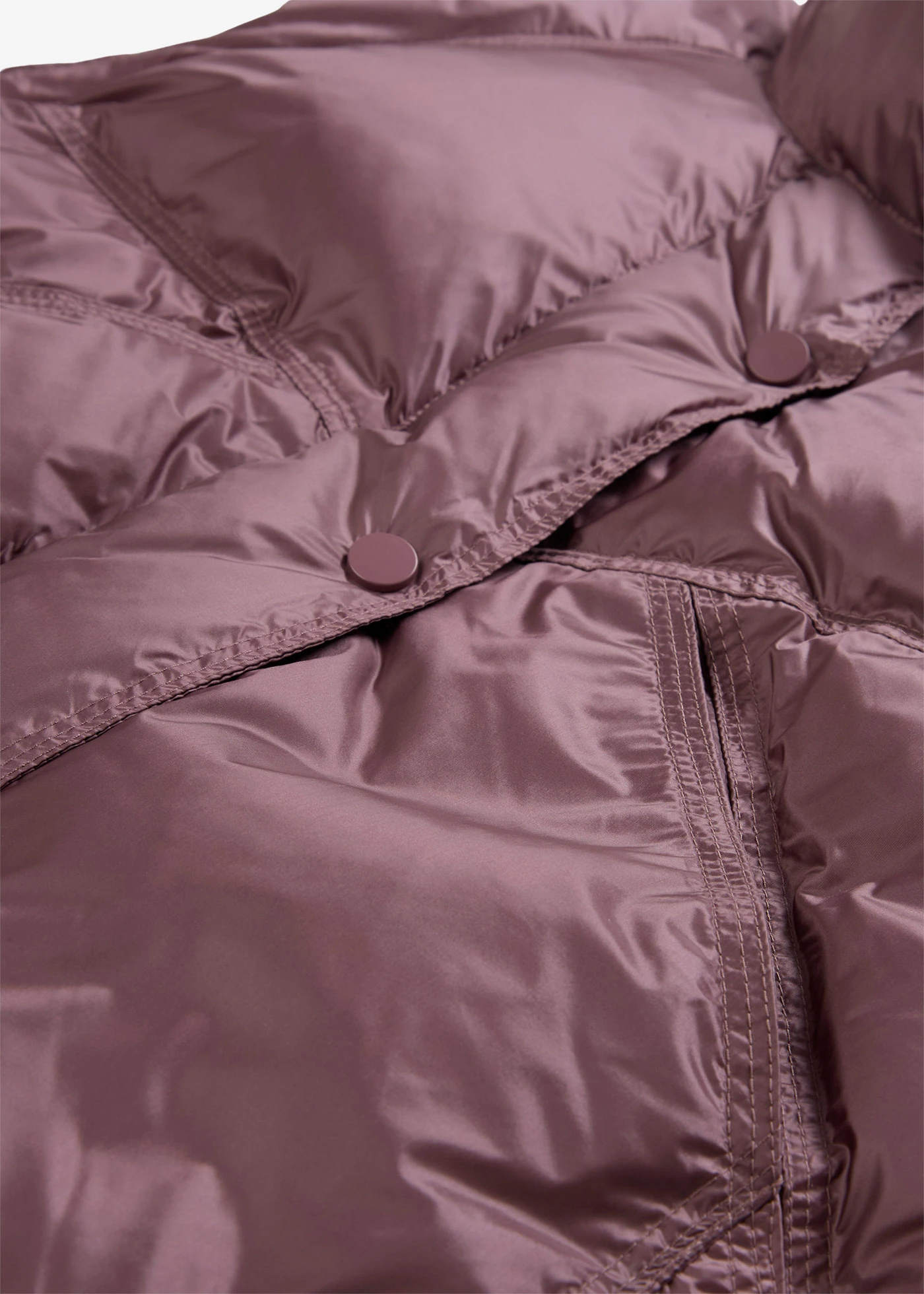 Prošívaná vesta s recyklovaným prachovým peřím • matně fialková • bonprix obchod