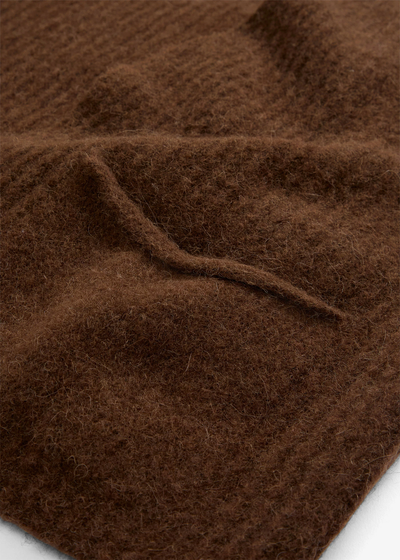 Hrubo pletená vesta s alpaka vlnou • tmavohnedá • obchod bonprix