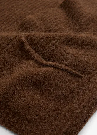 Gilet sans manches en grosse maille • marron • Boutique bonprix