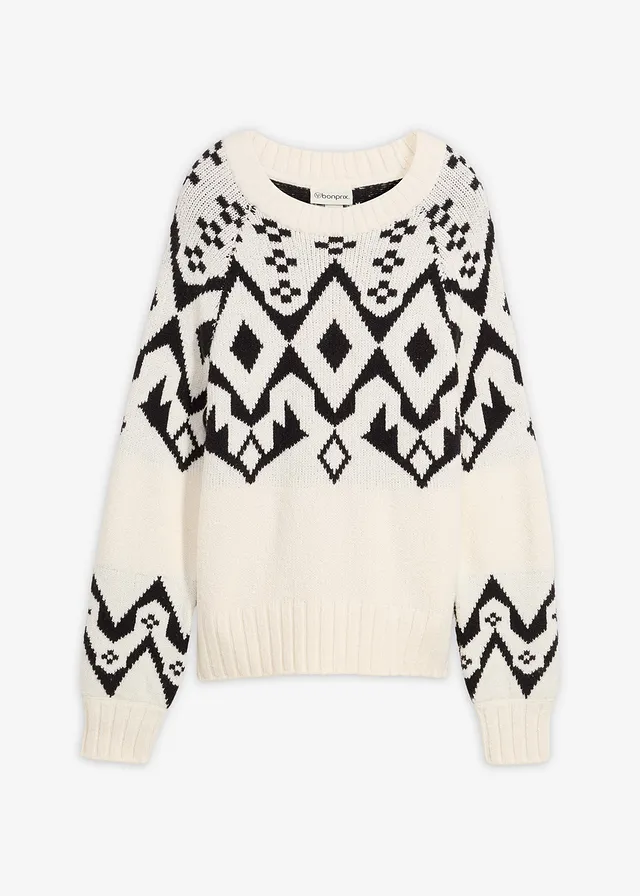 Oversized Noorse trui
