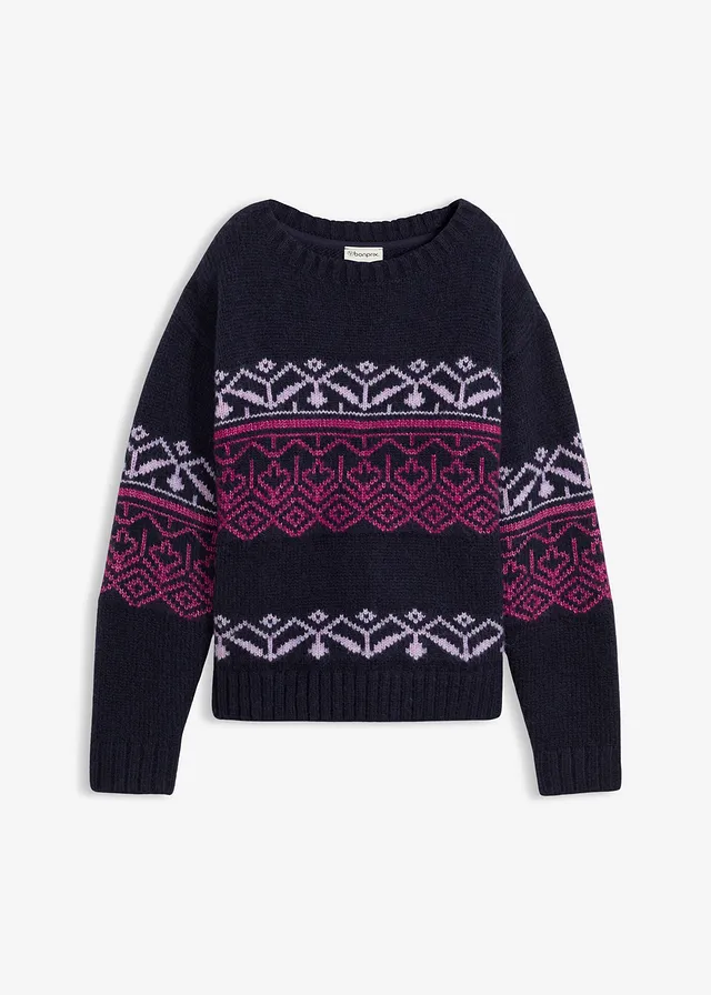 Oversized Noorse trui