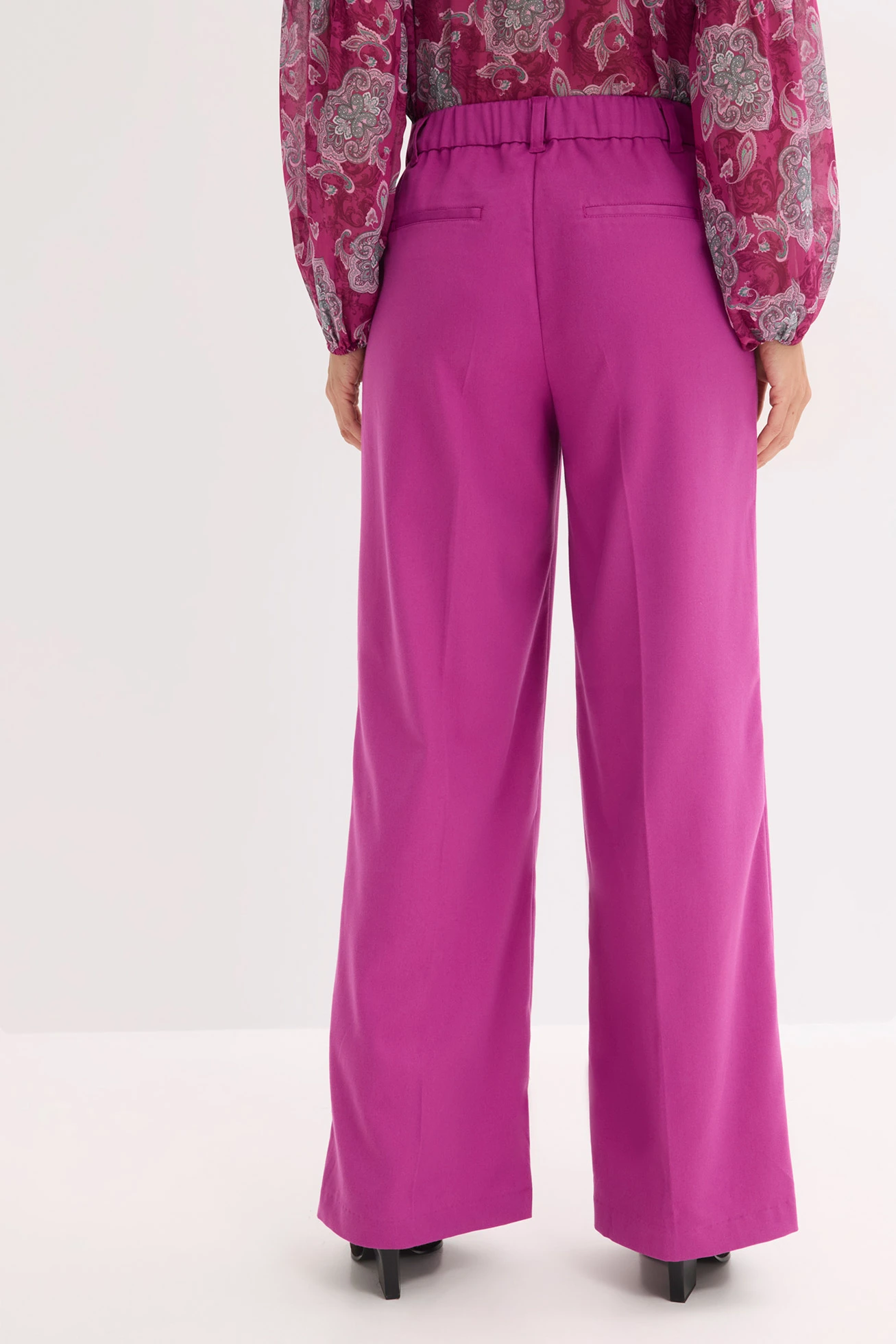 Kalhoty Marlene • tmavě fuchsiová • bonprix obchod