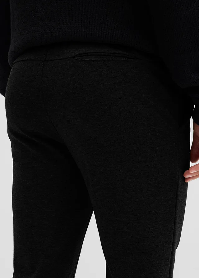 Pantalon slim, élastiqué et élégant • noir • product-page.page-title-suffix