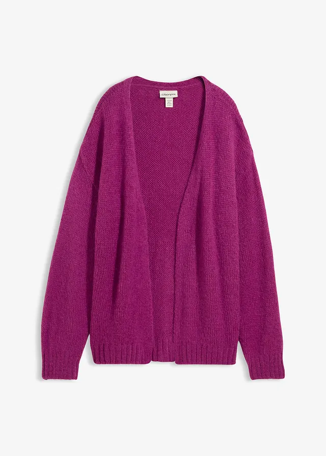 Gilet en grosse maille oversize