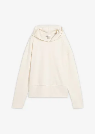 Bluza z kapturem z wygodnej dzianiny punto di roma