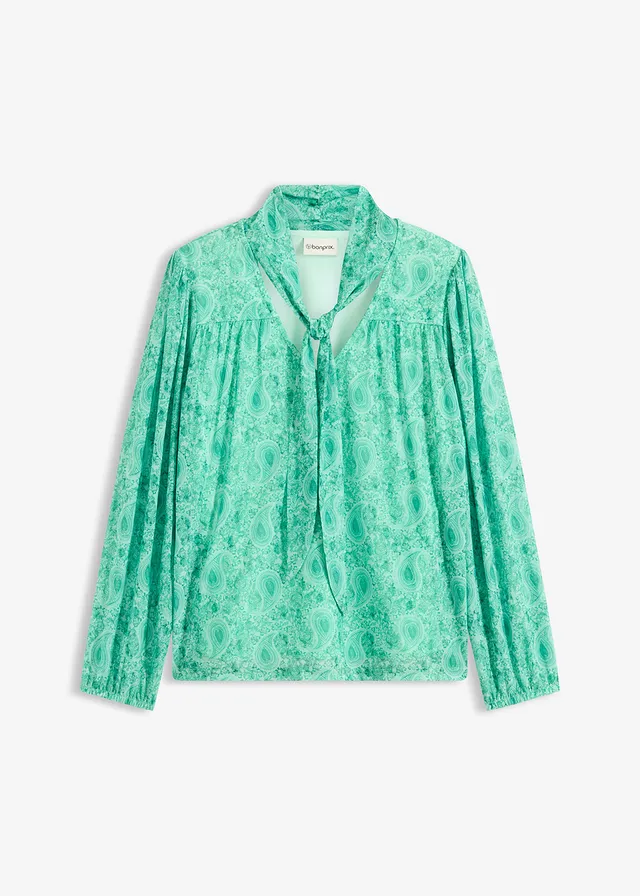 Bluză din tricot din plasă fină