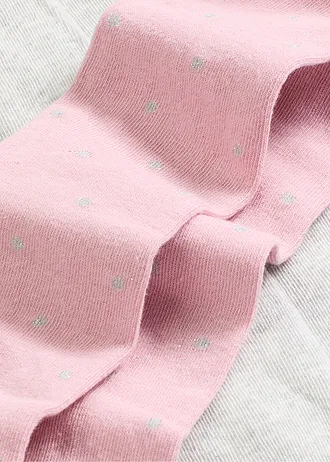 Kindermaillot met glitters voor de roze variant  (set van 2) • asroze+lichtgrijs gemêleerd • bonprix online shop