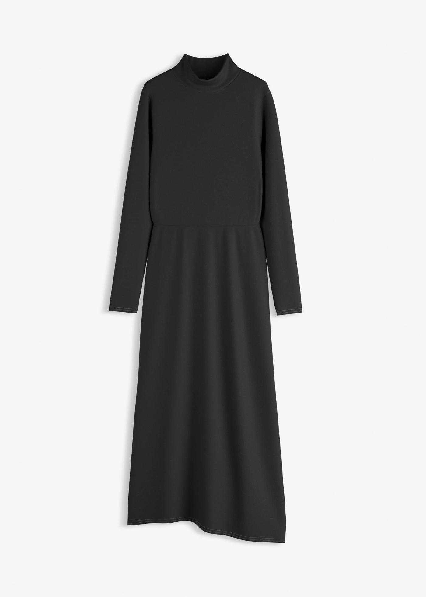 Dzsörzé ruha puha modál keverékből • fekete • bonprix áruház