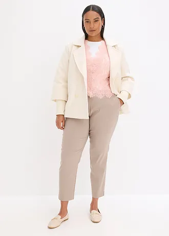 Kanten vest, Kleur: vintage roze