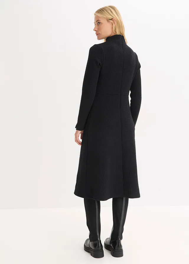 Robe midi évasée • noir • product-page.page-title-suffix