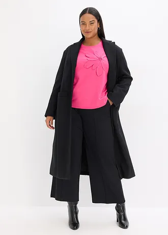 Sweater met applicatie, Kleur: pinklady