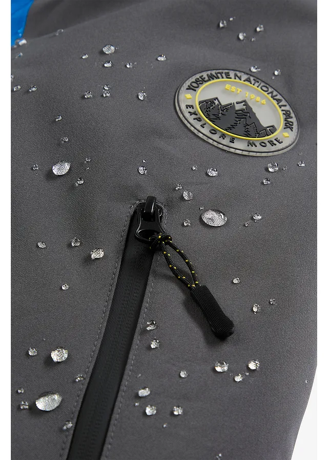 Veste imperméable à doublure polaire • bleu azur/gris ardoise • product-page.page-title-suffix
