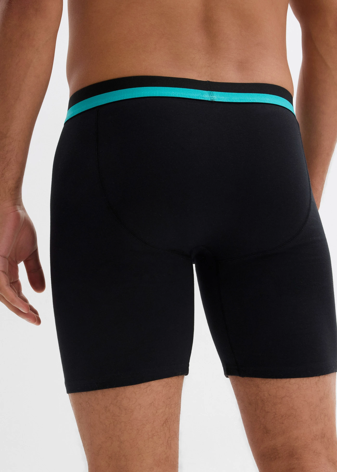 Lot de 2 boxers longs et doux • noir • Boutique bonprix