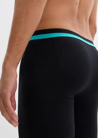 Lot de 2 boxers longs et doux • noir • Boutique bonprix