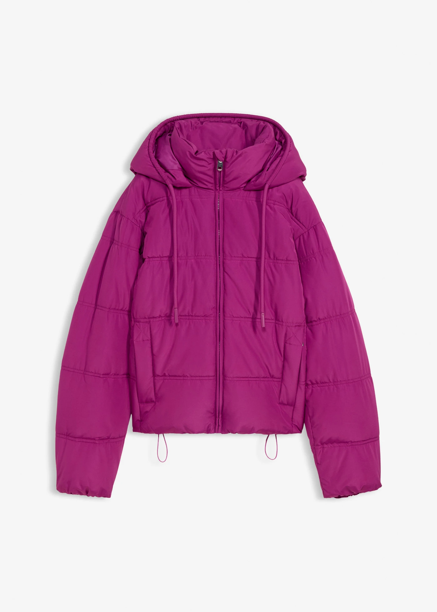 Geacă matlasată scurtă • fucsia închis • magazin bonprix