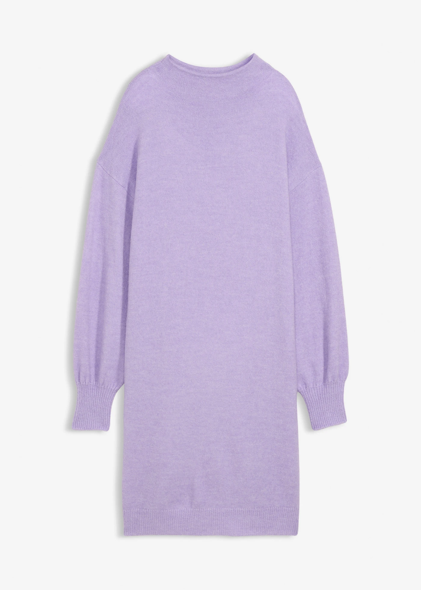 Melírozott kötött ruha • halvány orgonalila • bonprix áruház