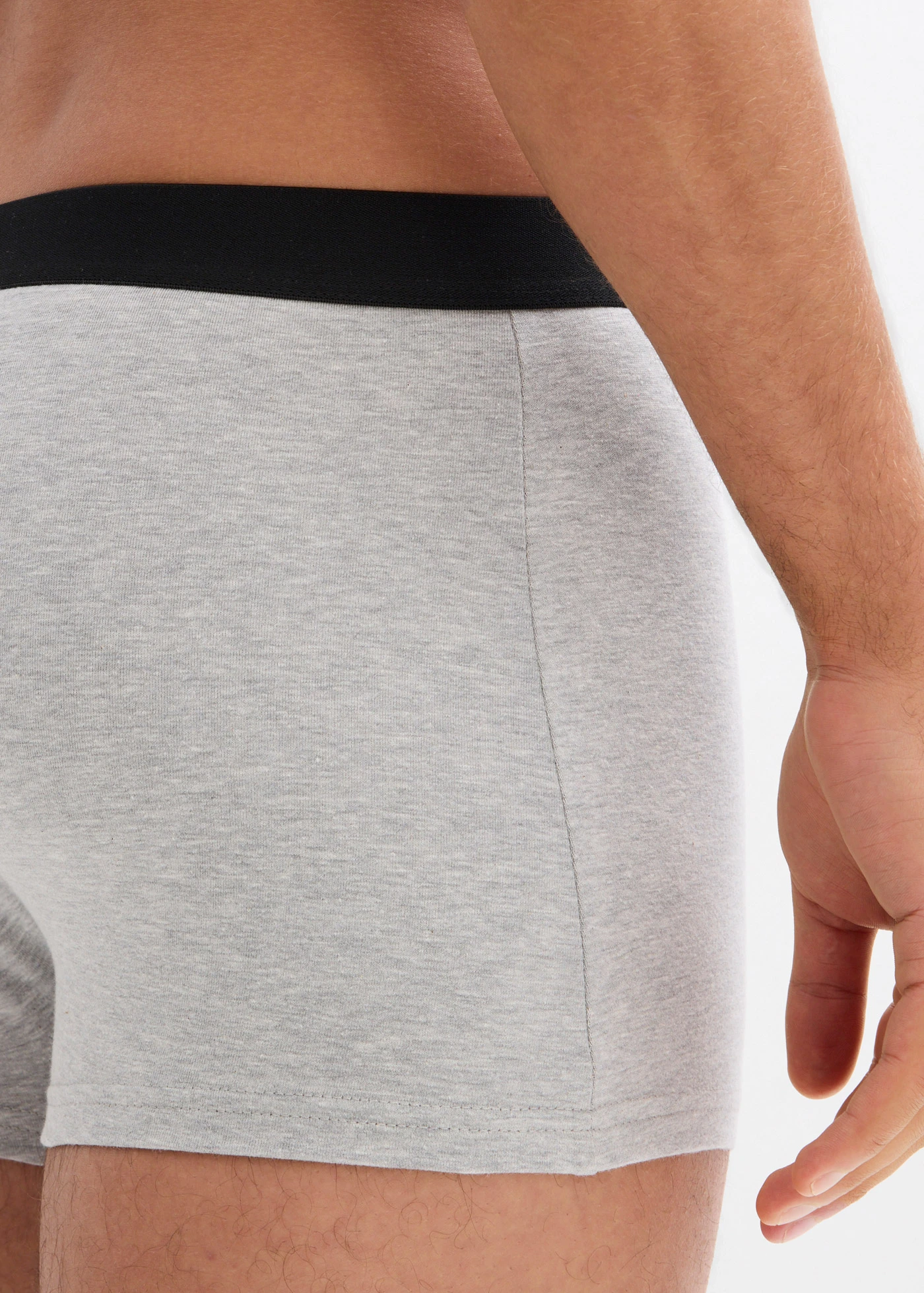 Strakke boxer met katoen (set van 7) • lichtgrijs gemêleerd • bonprix online shop