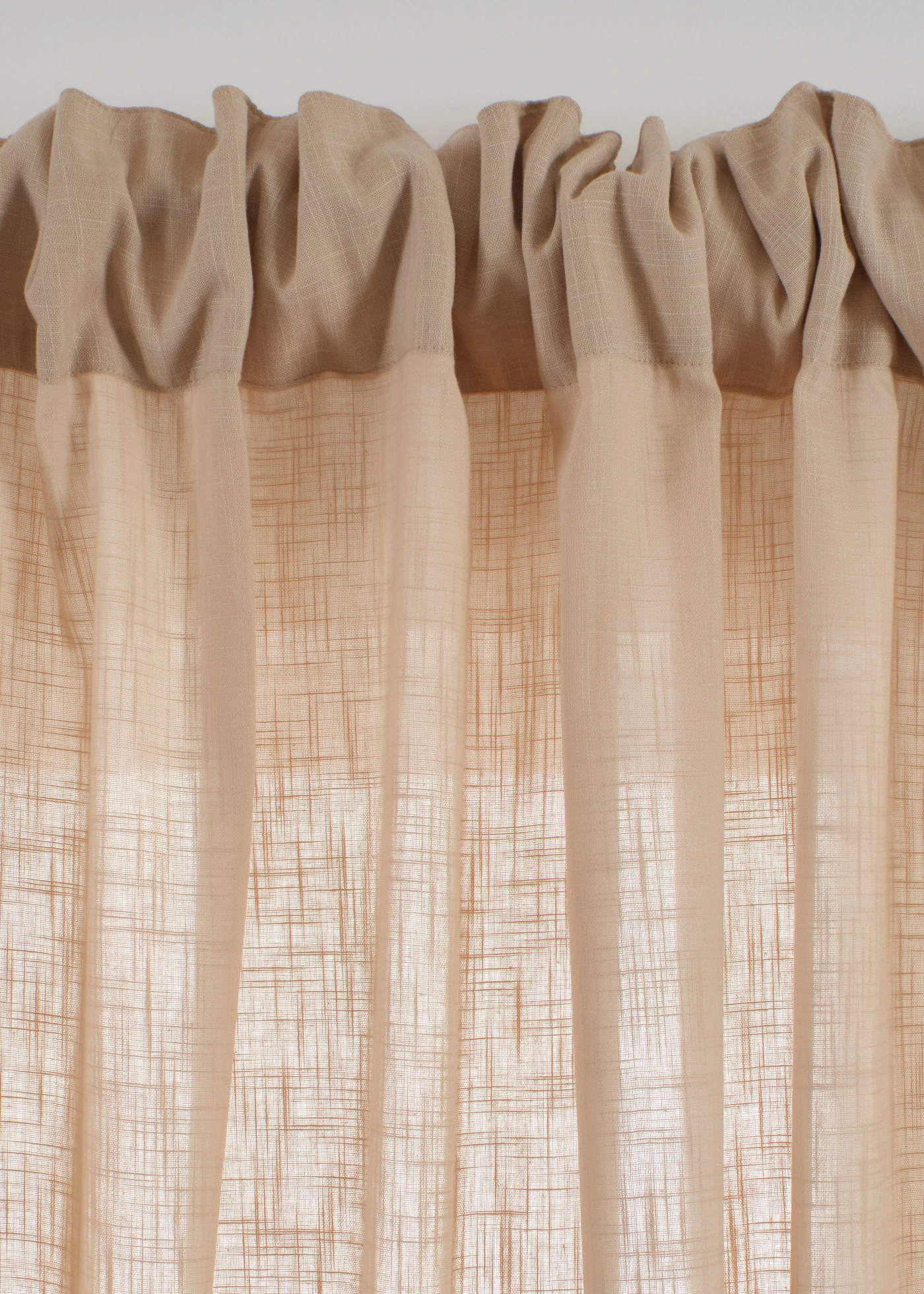 Zasłona z czystej bawełny organicznej (1 szt.) • brunatny • sklep bonprix