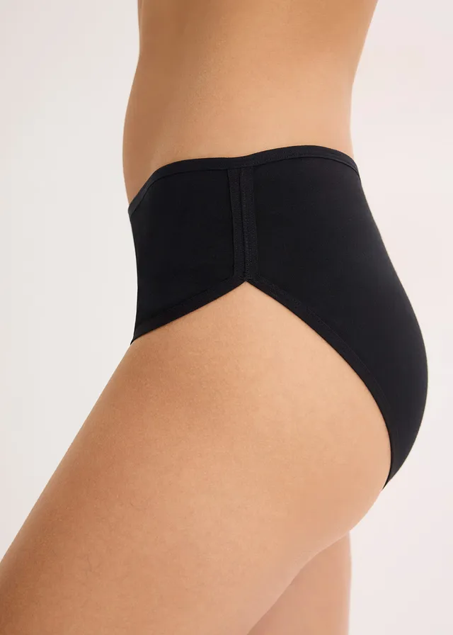 Maxi hipster met biologisch katoen (set van 4) • zwart • product-page.page-title-suffix