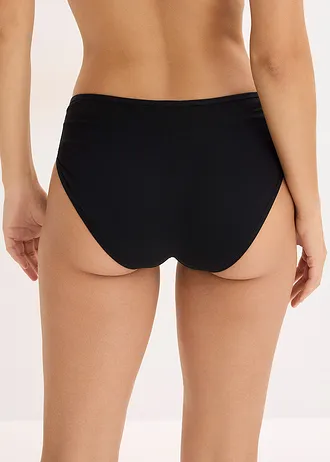 Figi maxi panty z bawełny organicznej (4 pary) • czarny • sklep bonprix