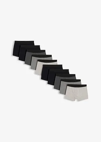 Lot de 10 boxers coton