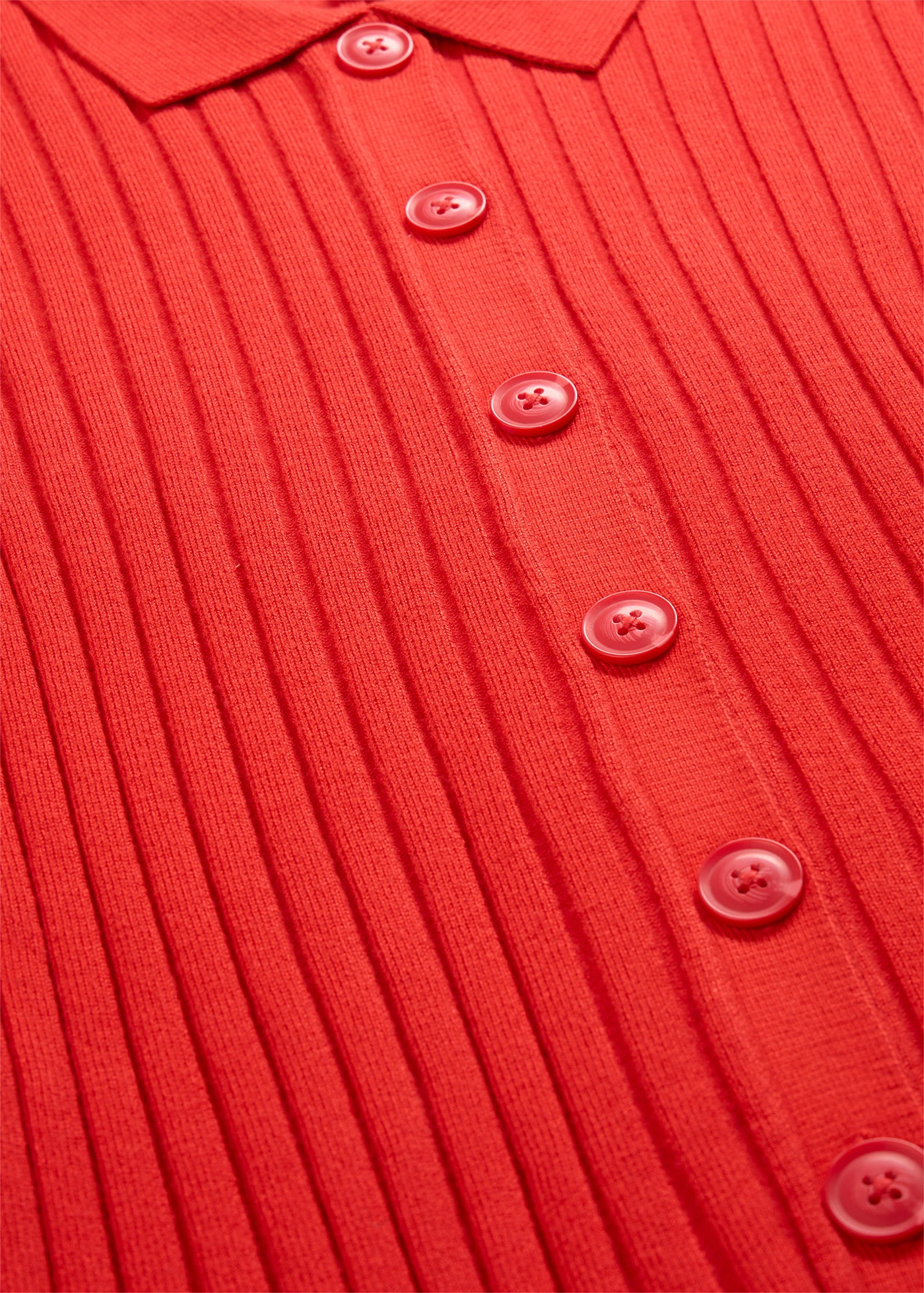 Geribd vest in een soepele viscosemix • aardbeirood • bonprix online shop