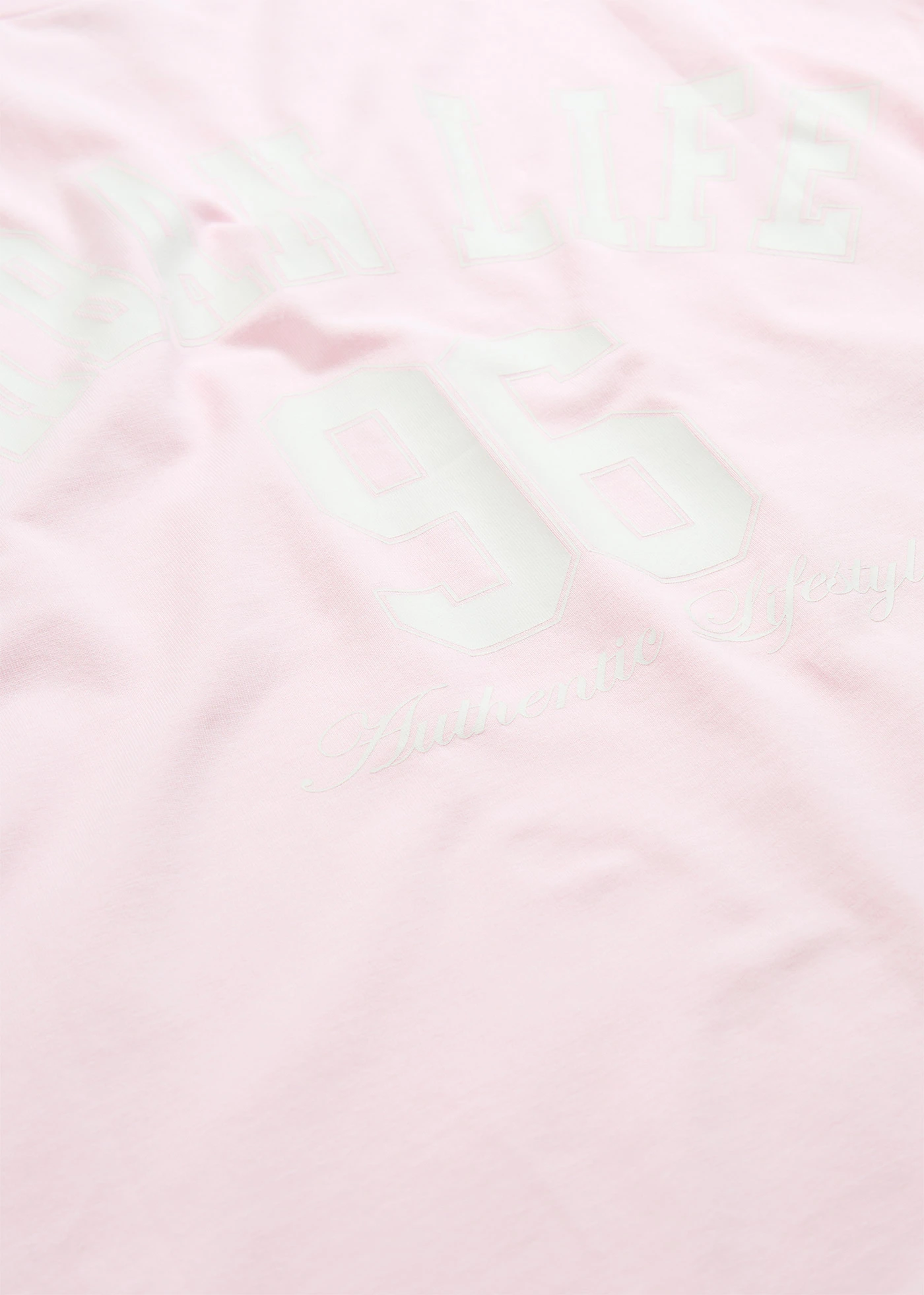 T-shirt oversize • rose cristal-blanc imprimé • Boutique bonprix