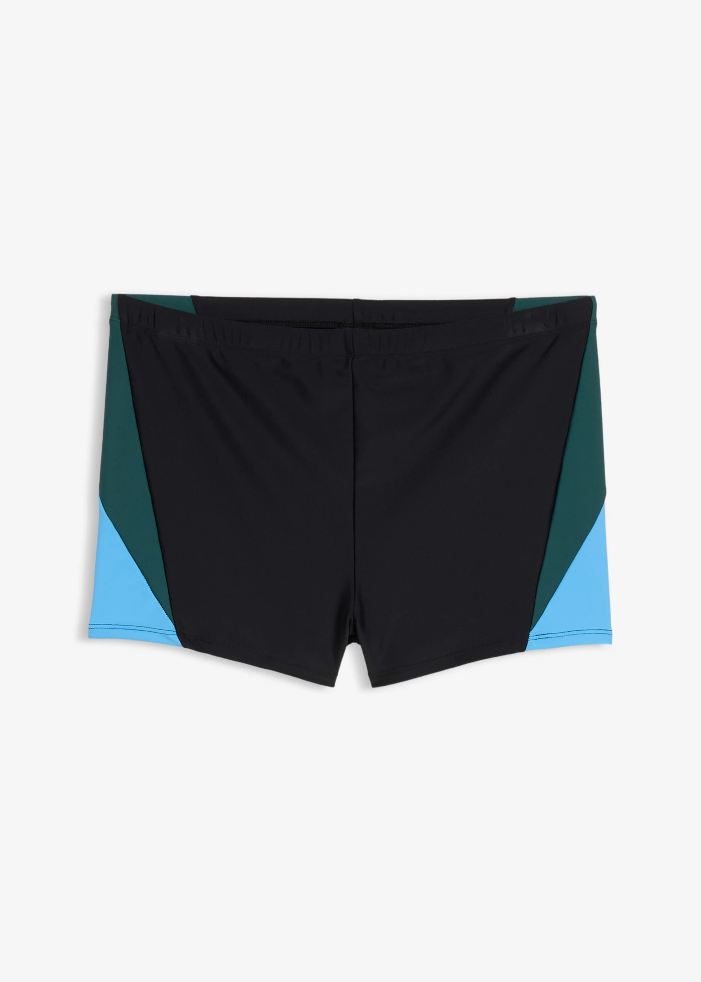 Pantaloni baie cu uscare rapidă • negru-albastru-verde-petrol • magazin bonprix