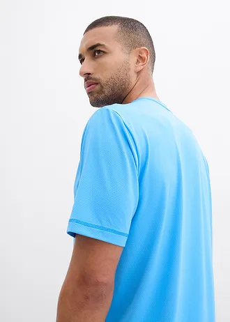 Bluză sport cu aspect texturat • albastru briliant • magazin bonprix