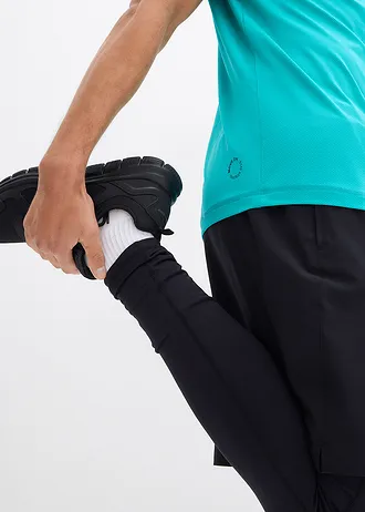 Sportshirt met structuur look • smaragd • bonprix online shop