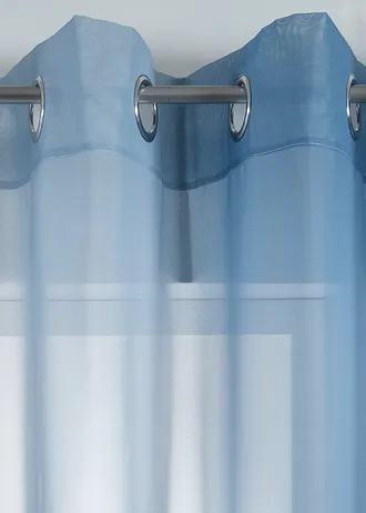 Lot de 2 voilages en tissu léger, aussi en XXL • bleu clair • Boutique bonprix