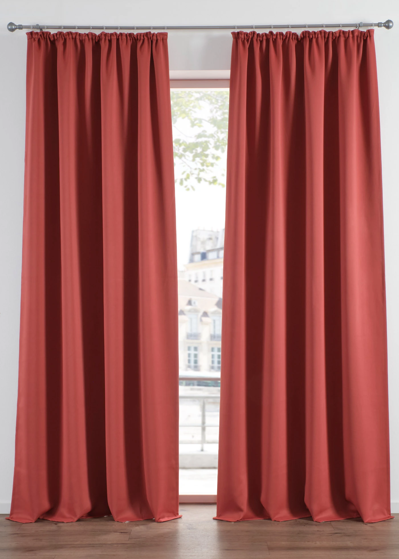 Verduisterend gordijn, verkrijgbaar in verschillende maten (1 stuk) • marsala • bonprix online shop