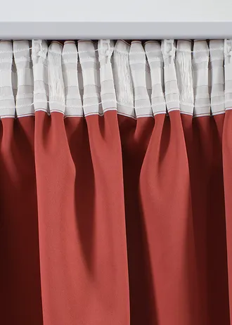 Verduisterend gordijn, verkrijgbaar in verschillende maten (1 stuk) • marsala • bonprix online shop