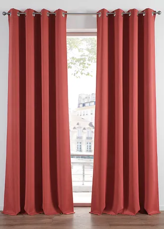 Rideau obscurcissant (1 pce), nombreuses tailles • brun marsala • Boutique bonprix