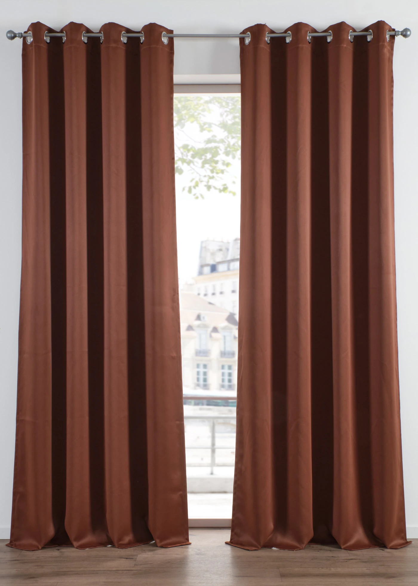 Rideau obscurcissant (1 pce), nombreuses tailles • marron foncé • Boutique bonprix