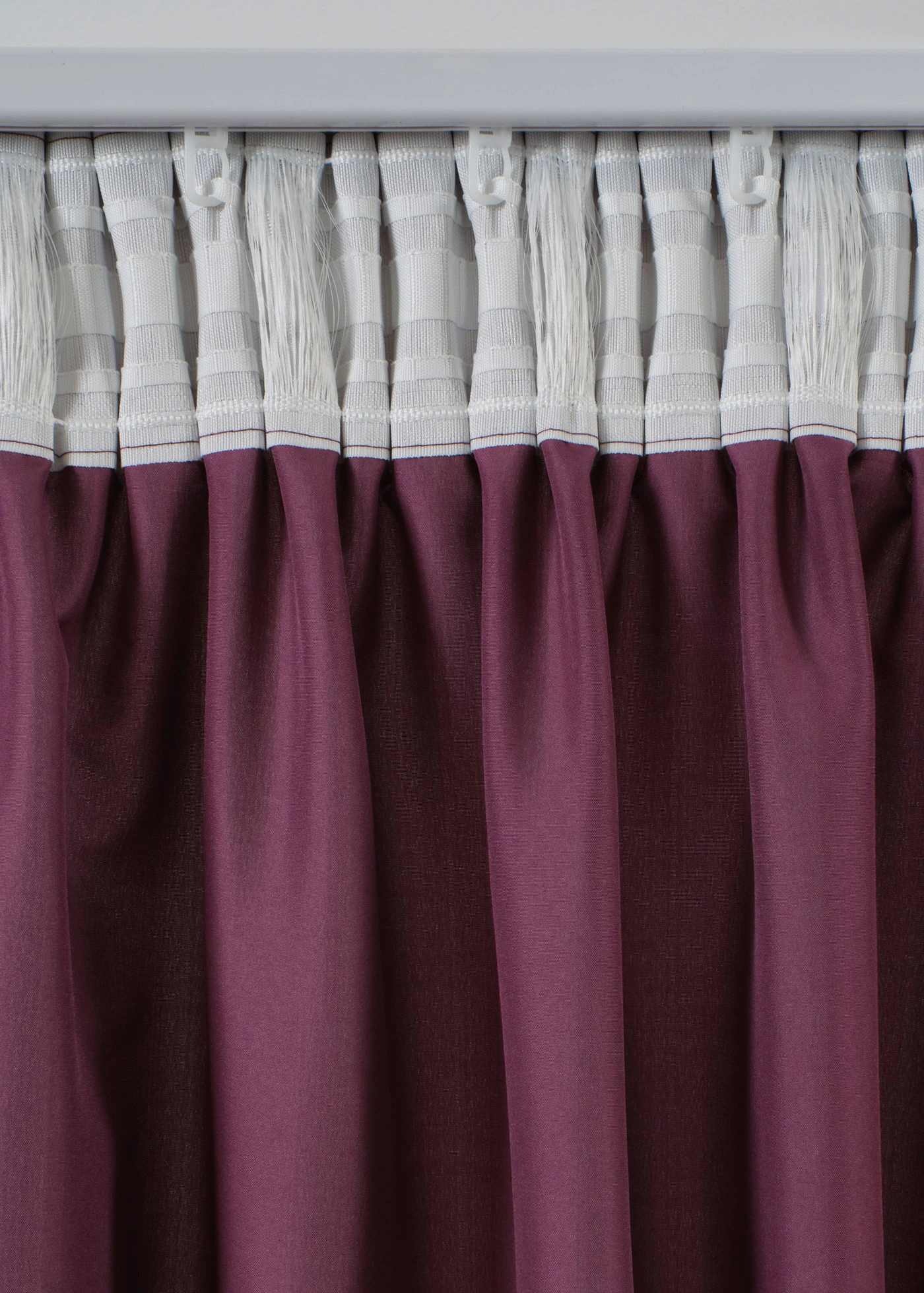 Lot de 2 rideaux en microfibre • aubergine • Boutique bonprix